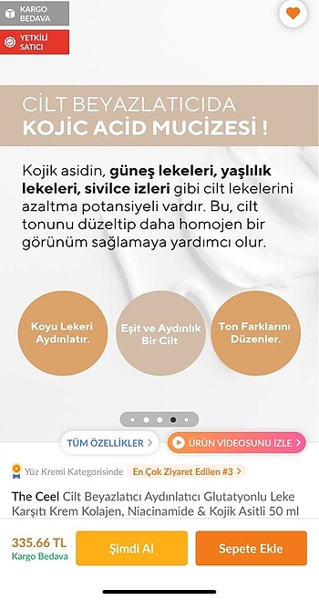 Diğer Bakım kremi