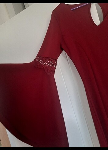 Bordo balık model abiye 