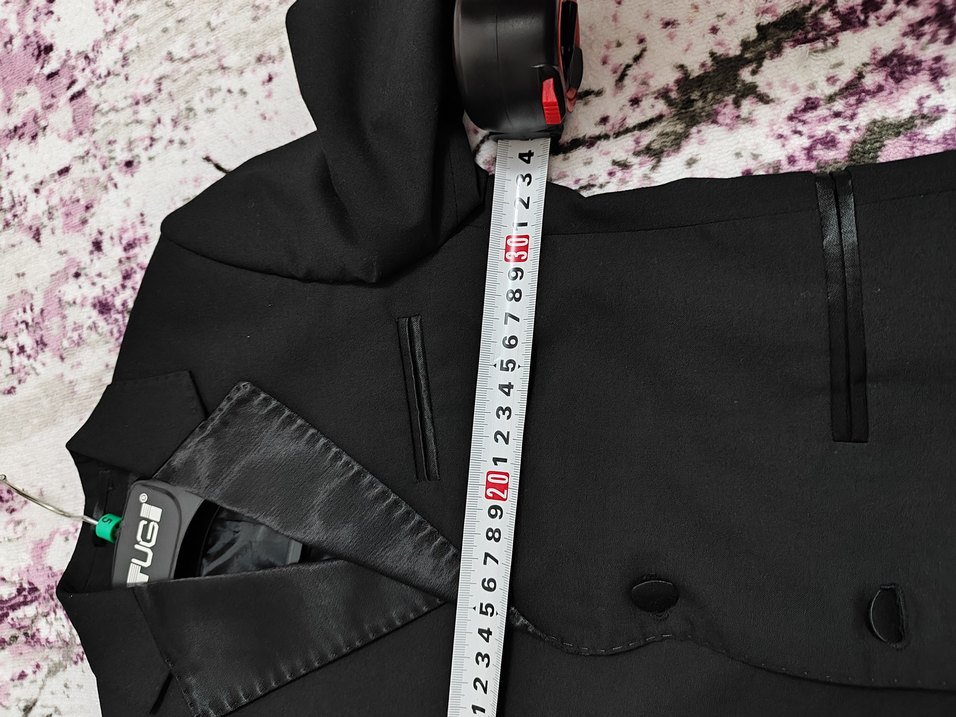 çocuk siyah  smokin takım elbise - Görsel 5