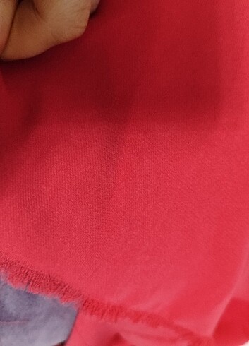 NARÇİÇEĞİ KREP KUMAŞ PARÇASI  - Görsel 3