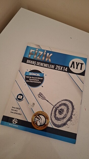 Bilgi sarmal ayt fizik deneme