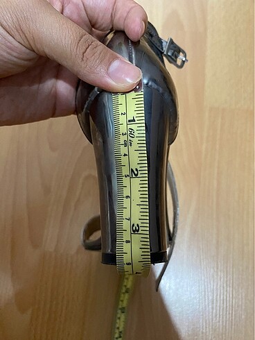 37 Beden gri Renk Topuklu Ayakkabı