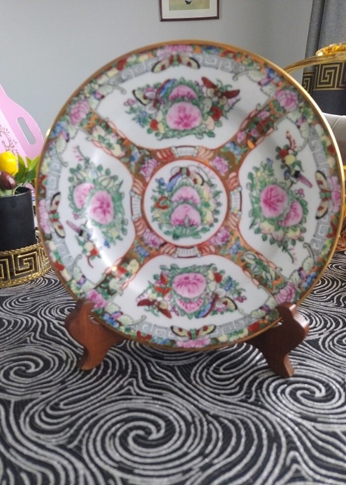 ANTİKA DAMGALI TABAK - Görsel 2