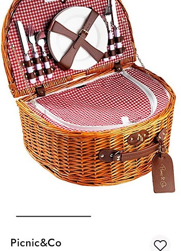 BAMBU PİKNİK SEPETİ - Görsel 10