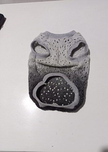 Fırfır detaylı triko petshop kıyafet - Görsel 5