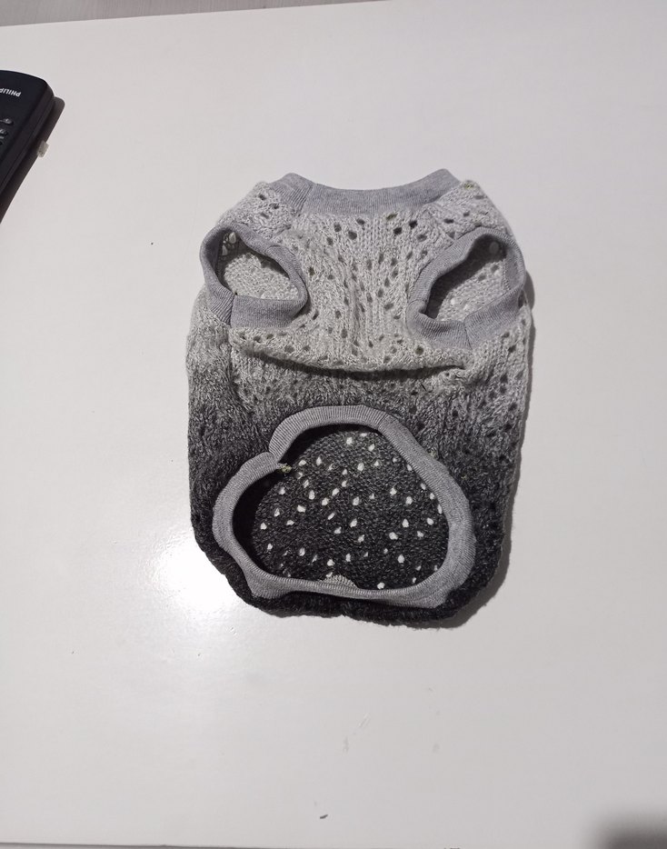 Fırfır detaylı triko petshop kıyafet - Görsel 5