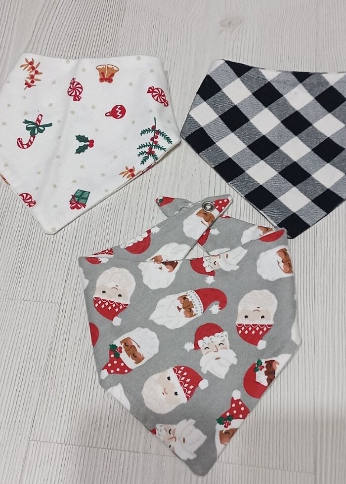 Bebek önlüğü fular - Görsel 3