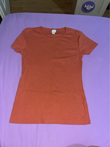 H&M Tarçın ? Pamuklu T-Shirt
