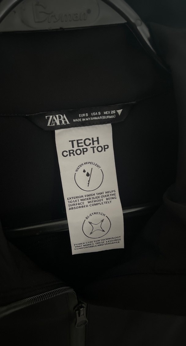 Siyah Fermuarlı Yüksek Yakalı Kadın Ceket - Görsel 4