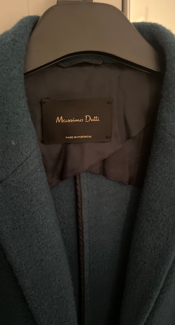 Massimo yün ceket - Görsel 2