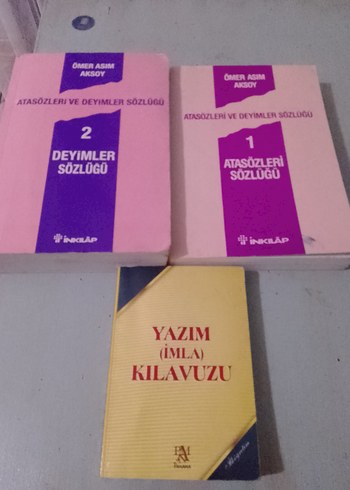 Ömer Asım Aksoy Atasözleri ve Deyimler Sözlüğü Seti