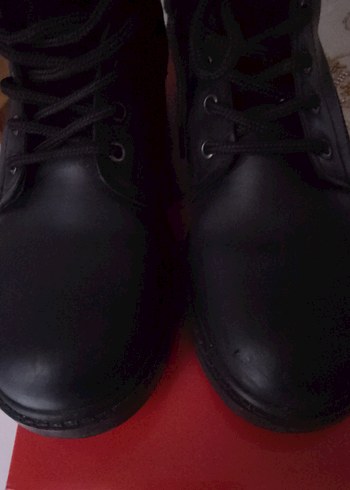 Tokalı Siyah Biker unisex Bot - Görsel 8