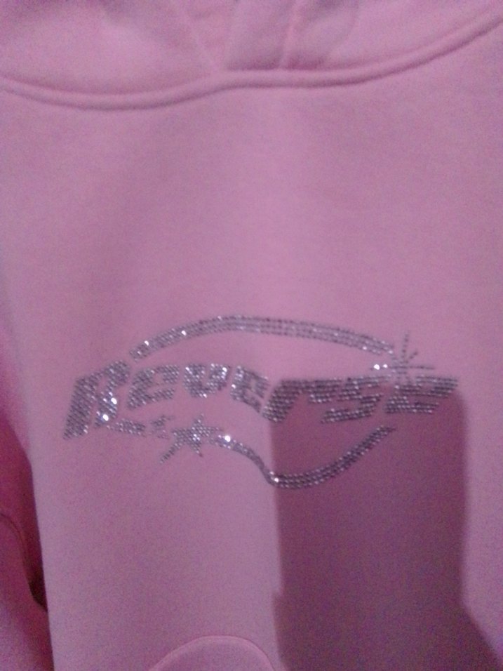 Pembe Kapüşonlu Kadın Sweatshirt - Görsel 5