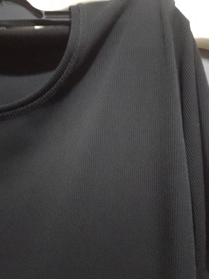 Uzun Siyah bluz ve hırka - Görsel 4