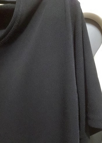 Uzun Kollu Siyah  Nakışlı Kadın hırka ve bluz - Görsel 6