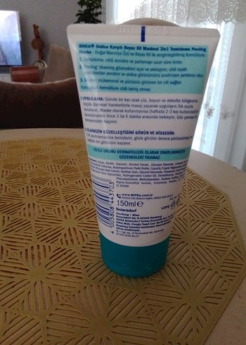 Nivea Sivilce Karşıtı Beyaz Kil Maskesi 150ml - Görsel 2