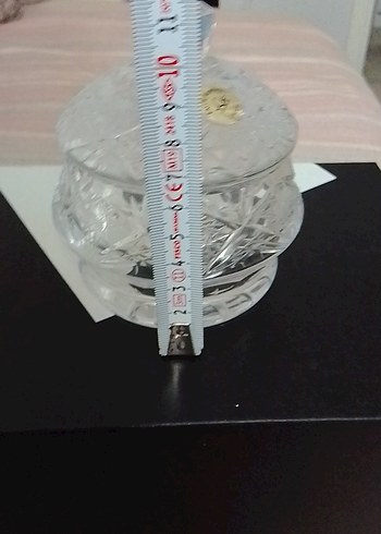 Kristal Kapaklı Küçük Dekoratif Şekerlik - Görsel 5