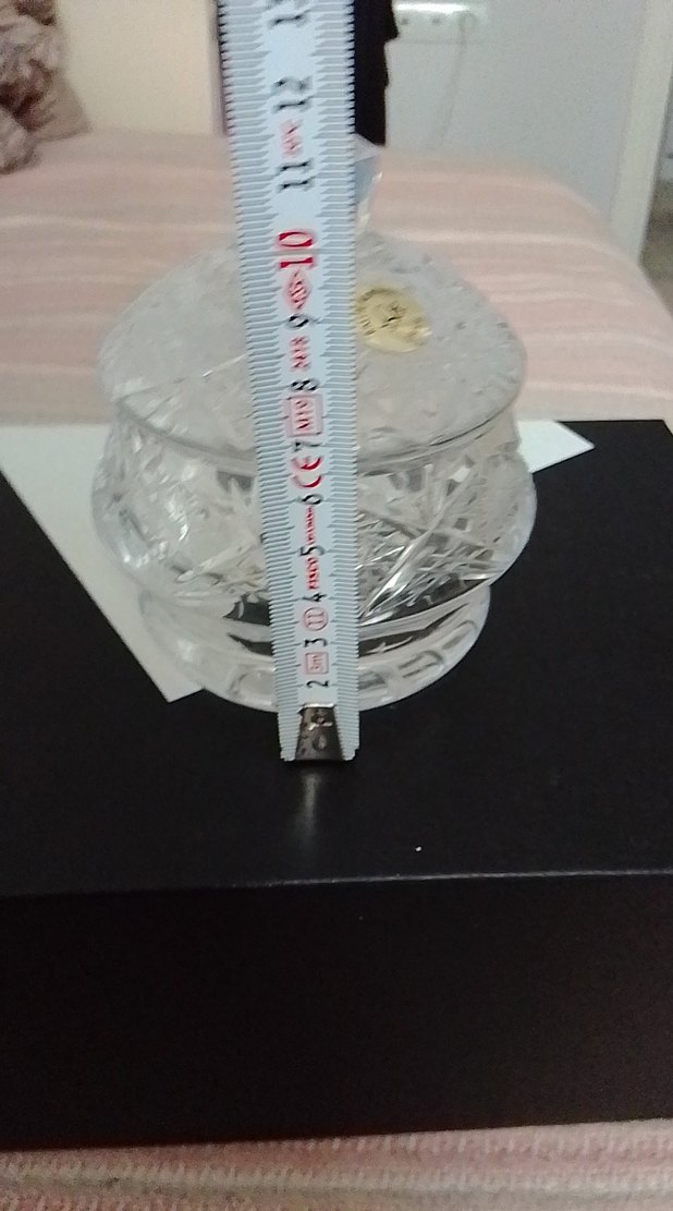 Kristal Kapaklı Küçük Dekoratif Şekerlik - Görsel 5