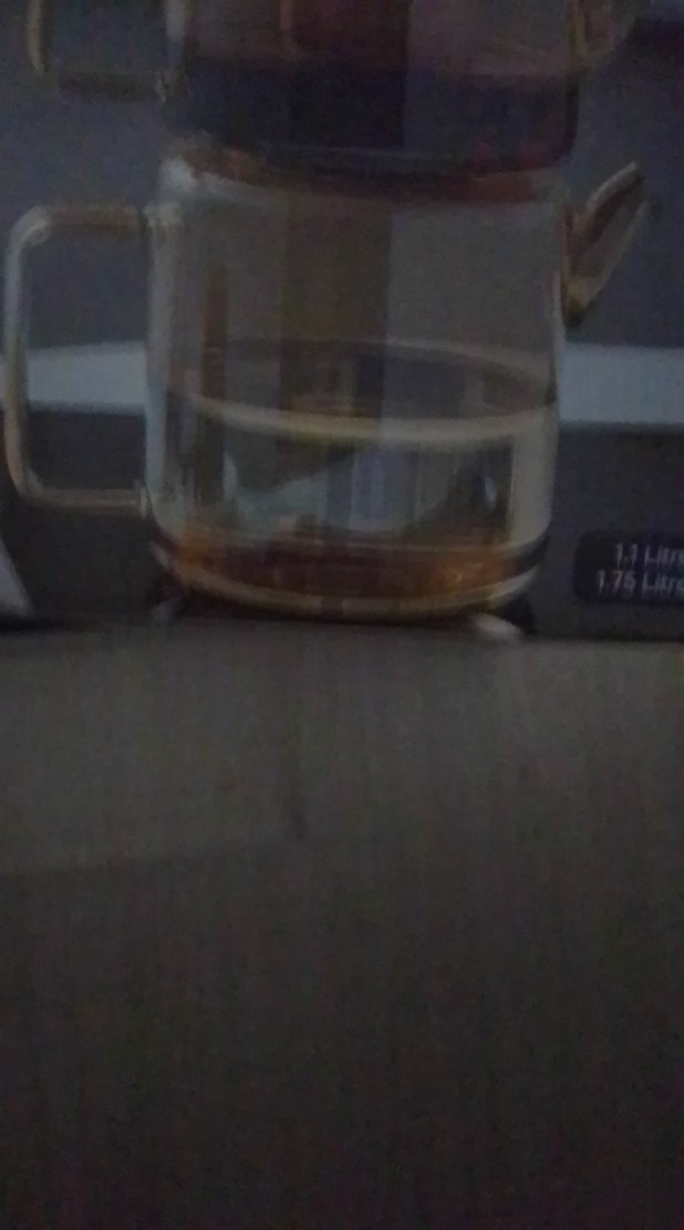 Perotti Bej Renkli Şeffaf Cam Demlik - Görsel 5