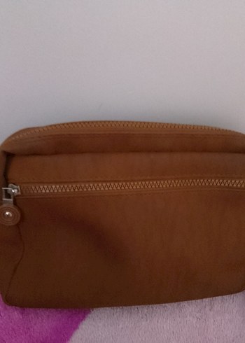 Kahverengi krinkil Kadın Çapraz Çanta - Görsel 6