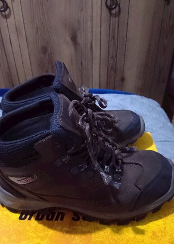 Scooter kahverengi su geçirmez hakimi deri bot - Görsel 6