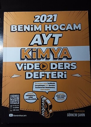 Benim Hocam AYT Kimya 