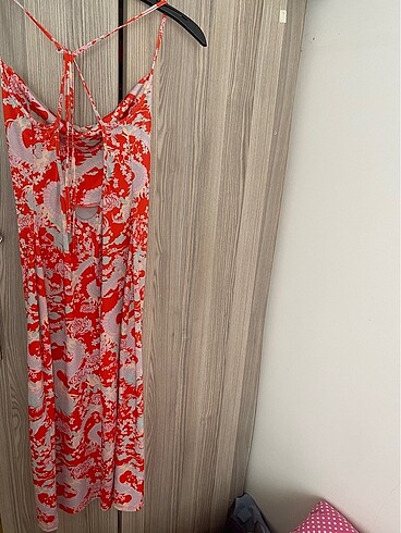 Bershka Desenli elbise