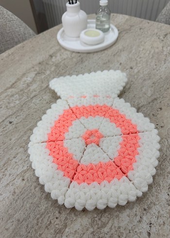 Renkli Örgü Banyo Lifi - Görsel 2