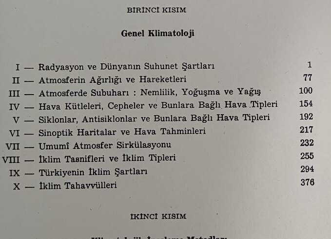  Sırrı Erinç Klimatoloji ve Metodları 