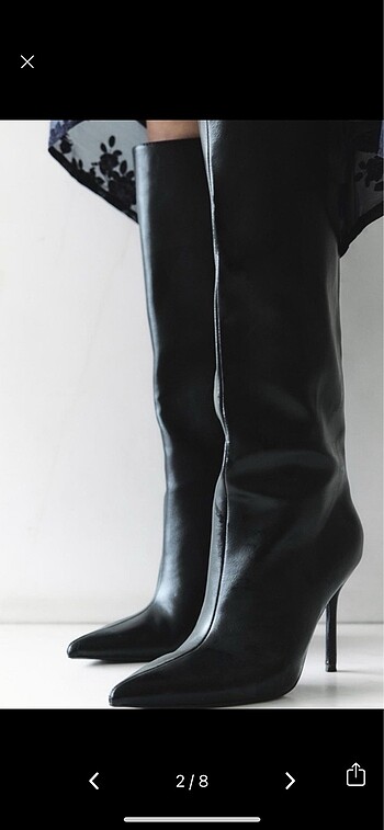 Zara Zara stiletto topuklu bot