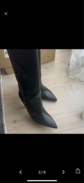 41 Beden Zara stiletto topuklu bot