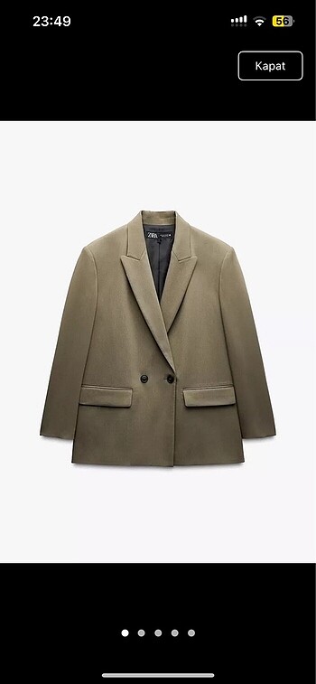 Zara blazer ceket