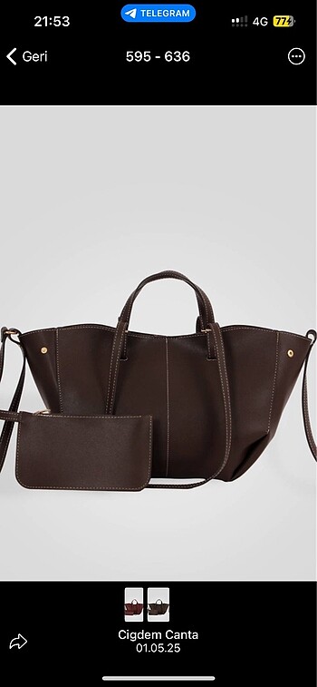 Zara model çanta