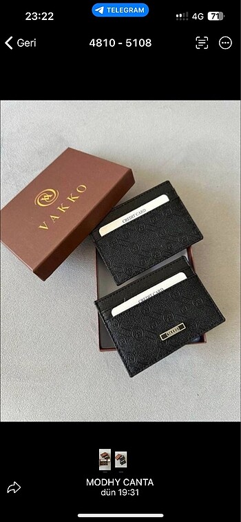 Vakko Vakko cüzdan en üst model
