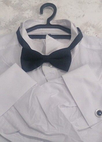 Damatlık son model gomelegi kuşağı kol düğmesi  papyonuve brosu - Görsel 10