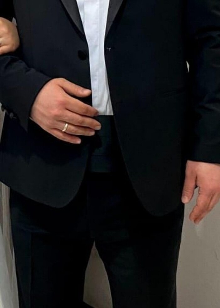 Damatlık son model gomelegi kuşağı kol düğmesi  papyonuve brosu - Görsel 3