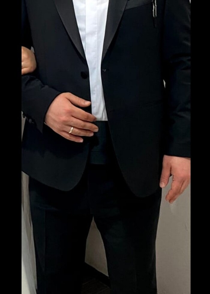 Damatlık son model gomelegi kuşağı kol düğmesi  papyonuve brosu - Görsel 4