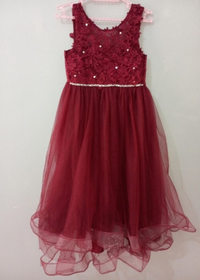 Kız çocuk abiye gelinlik - Görsel 4