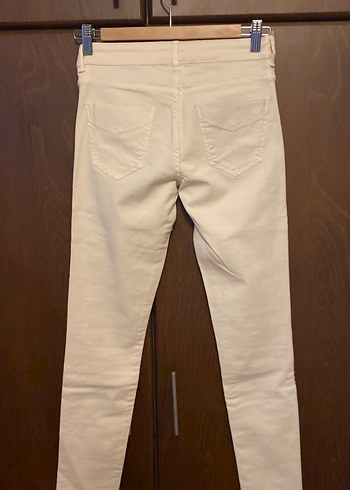 Massimo Dutti Massimo Dutti Bej Skinny Pantolon