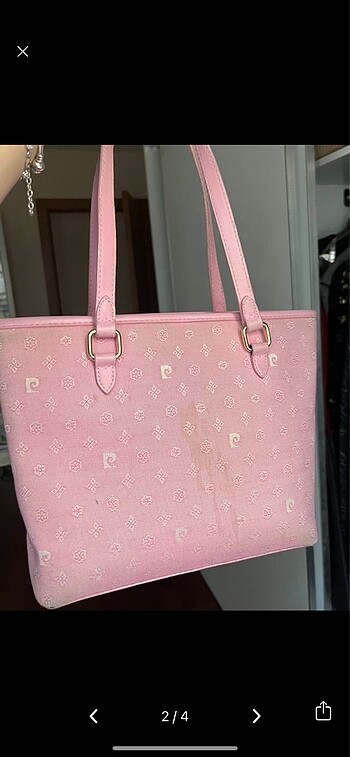 Pierre Cardin Pembe pierre cardin çanta