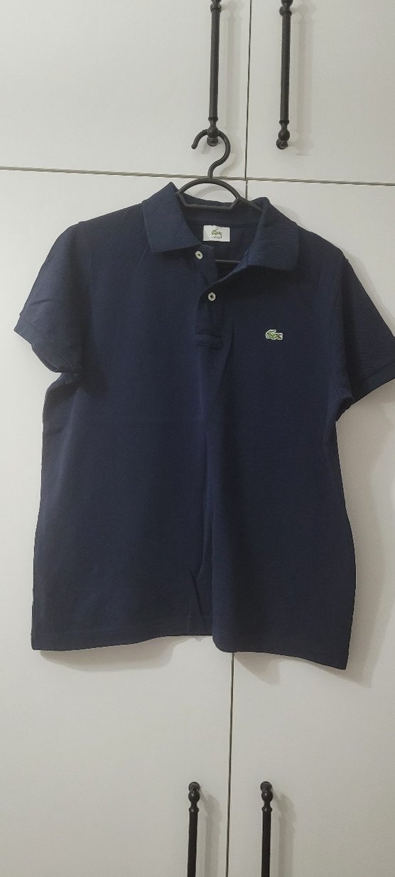 Lacoste Erkek Lacivert Polo Tişört - Görsel 2
