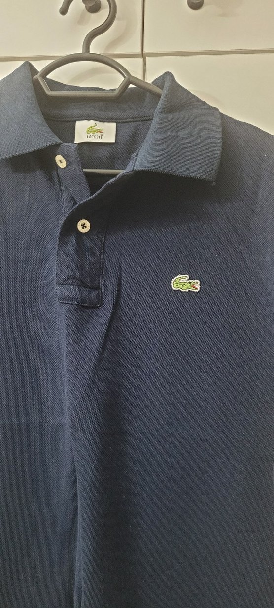 Lacoste Erkek Lacivert Polo Tişört - Görsel 3