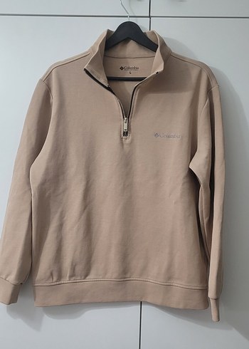 Bej Columbia Fermuarlı Erkek Sweatshirt - Görsel 2