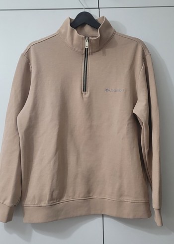 Bej Columbia Fermuarlı Erkek Sweatshirt - Görsel 6