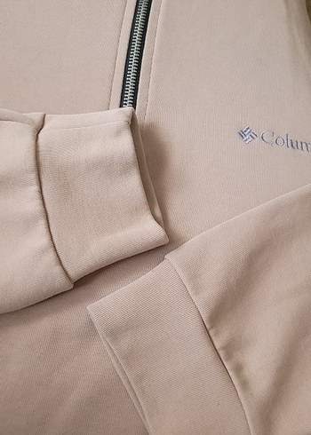 Bej Columbia Fermuarlı Erkek Sweatshirt - Görsel 4