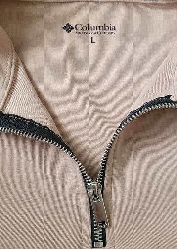 Bej Columbia Fermuarlı Erkek Sweatshirt - Görsel 3