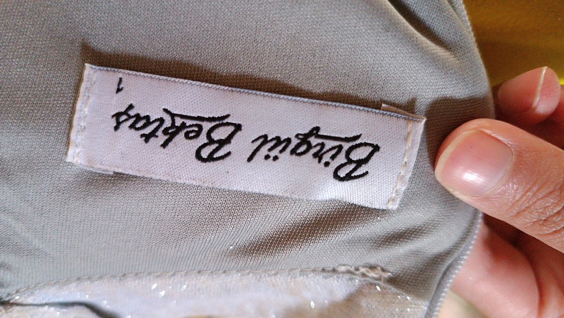 Gri Uzun Kollu elbise - Görsel 4