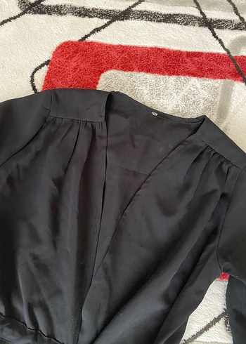 38 Beden siyah Renk Siyah Salaş Uzun tunik