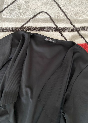 38 Beden Siyah Uzun ince hırka