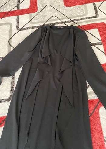Diğer Siyah Uzun ince hırka